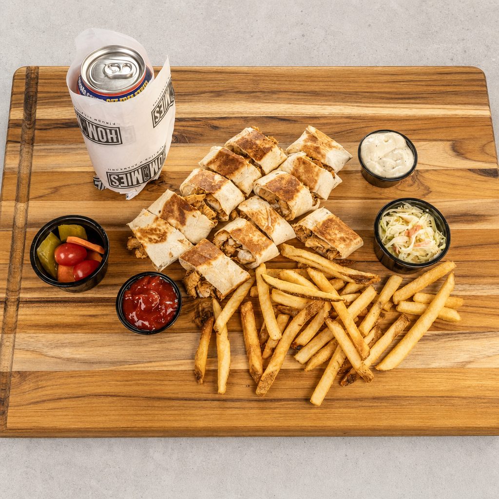 Chicken Hommies Classic Combo - Large.