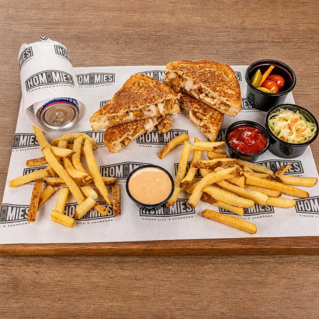 Chicken Crunchy Toast Combo.