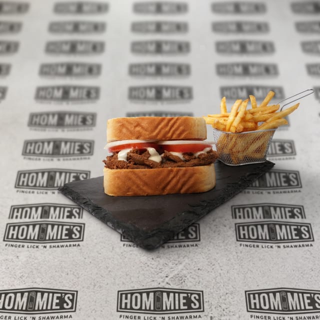 Steak Crunchy Toast Combo.