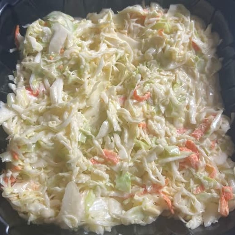 Savor Our Fresh Coleslaw