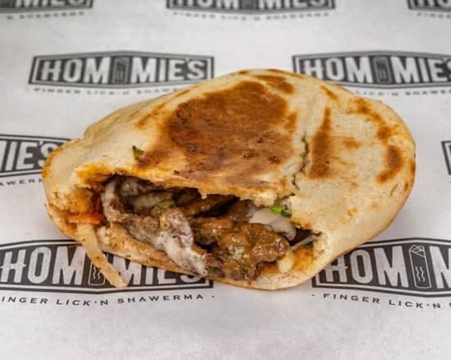 Kids Steak Shawarma Quarters.