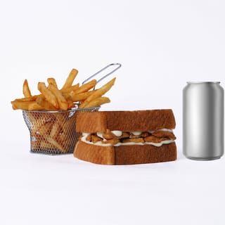 Chicken Crunchy Toast Combo