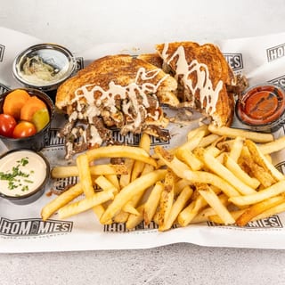 Steak Crunchy Toast Combo