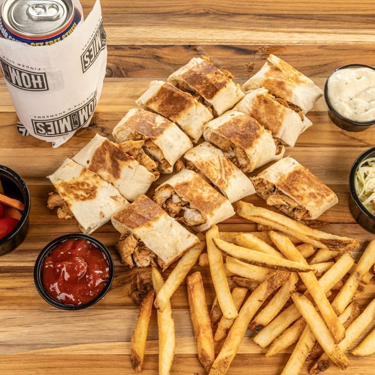 Delicious Shawarma and Mediterranean Wraps