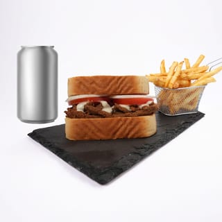 Steak Crunchy Toast Combo
